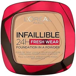 L'Oreal Paris Infallible 24H Fresh Wear Foundation in a Powder, 200 Golden Sand, 9g-picture-11