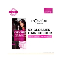 L'Oreal Paris Casting Creme Gloss Hair Color - Chocolate 535 | 87.5gm+72ml-picture-28