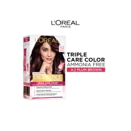 L'Oreal Paris Excellence Creme Hair Color - 4.2 Plum Brown-picture-16