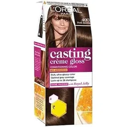 l’oréal paris L Oréal Paris Casting Creme Gloss Small Pack Hair Colour Cream, 400 Dark Brown, 21g+ 24ml-picture-38