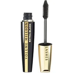 l'oreal paris L'Oréal Paris Mascara, Fanned Out Lash Effect, Washable, Clump-free and Smudge-free, Volume Million Lashes, Extra Black, 10.7ml-picture-40
