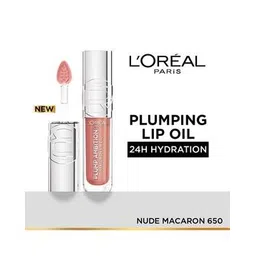 l'oreal paris Plump Ambition Hyaluron Lip Oil - 650 Nude Macaron-picture-30