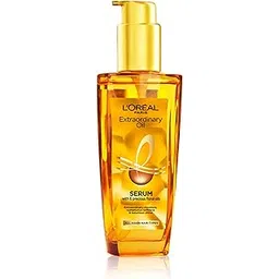 L'Oreal Paris Serum, Protection and Shine, For Dry, Flyaway & Frizzy Hair, With 6 Rare Flower Oils, Extraordinary Oil, 100ml-picture-44