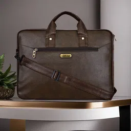 lorem Men & Women Brown Messenger Bag-picture-10