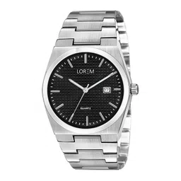 LOREM Men Dial & Stainless Steel Bracelet Style Straps Analogue Watch LR158-B-picture-40
