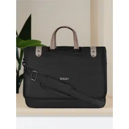 LOREM Men Textured Laptop Bag-picture-30