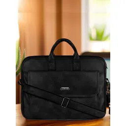 LOREM Men Textured Laptop Bag-picture-38