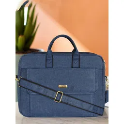 LOREM Men Textured Laptop Bag-picture-10