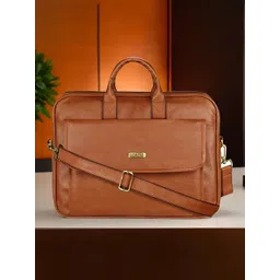 LOREM Men Textured Laptop Bag-picture-19
