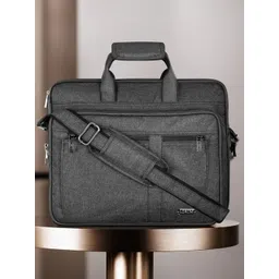 LOREM Unisex Textured Laptop Bag-picture-14