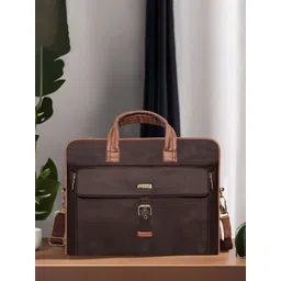 LOREM Unisex Textured Laptop Bag-picture-22