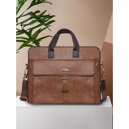 LOREM Unisex Textured Laptop Bag-picture-19