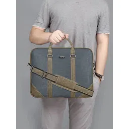 LOREM Unisex Textured Laptop Bag-picture-20