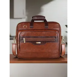 LOREM Unisex Textured Laptop Bag Up to 16 inch-picture-38