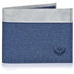 Bi-Fold Casual Brown Wallet for Men (Brown,Blue) | WL-54-image-9