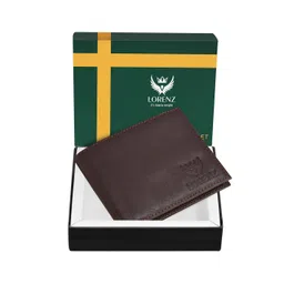 lorenz Bi-Fold Wallet with Logo Embossed image 2