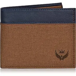 lorenz Faux Leather Bi-Fold Casual Blue Wallet for Men (Blue,Grey) | WL-55-picture-15