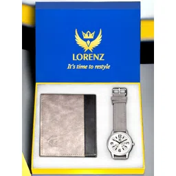 LORENZ Men Accessory Gift Set Of Watch and Wallet-picture-11