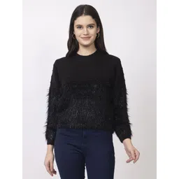 Lory Women Striped Woollen Pullover-picture-27