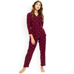Lotik Women Printed Night suit-picture-11