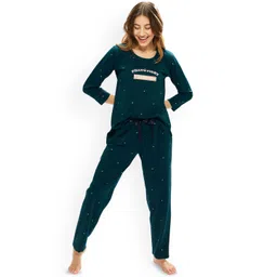 Lotik Women Printed Round Neck Night suit-picture-15