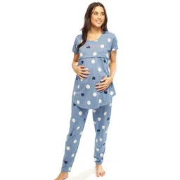 lotik Women's Cotton Night Suit Set image 1