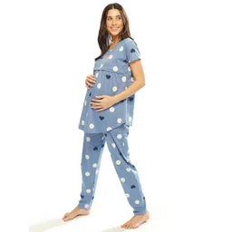 lotik Women's Cotton Night Suit Set image 4