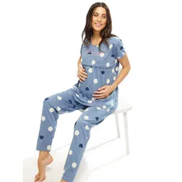 lotik Women's Cotton Night Suit Set image 5