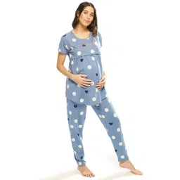 lotik Women's Cotton Night Suit Set image 3