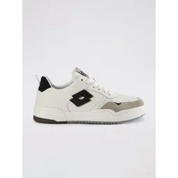 Lotto Women Hoop Star Colourblocked Leather Sneakers-picture-17