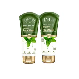 Lotus Botanicals Set Of 2 Natural Green Tea HydraDetox Clarifying Face Wash-100g Each-picture-27