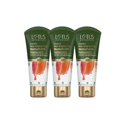 Lotus Botanicals Set Of 3 Vitamin C MatteFluid SPF 50+  Sunscreen-75g Each-picture-11
