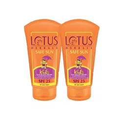 Lotus Herbals Kids Set Of 2 Safe Sun Sunscreen Cream - 50g Each-picture-23