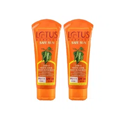Lotus Herbals Safe Sun Set Of 2 3-In-1 Matte Look Daily Sunscreen - 75g Each-picture-27