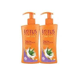 Lotus Herbals Safe Sun Set Of 2 Anti-Tan Body lotion SPF-25-250ml Each-picture-33