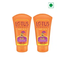 Lotus Herbals Safe Sun Set Of 2 Kids Sunscreen SPF 25 - 100g Each-picture-39
