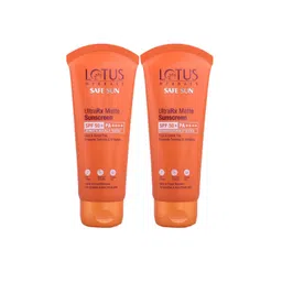 Lotus Herbals Safe Sun Set of 2 UltraRx SPF50+ PA++++ Matte Sunscreen with Cica - 50g each-picture-38