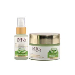 Lotus Herbals Set Of 2 Active Aloe + Niacinamide Brightening Boost Gel With Serum 30ml-picture-36