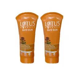 Lotus Herbals Set Of 2 Safe Sun De-Tan After Sun Face Pack - 100 g Each-picture-13