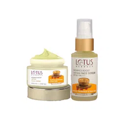 Lotus Herbals Set Of Radiance Boost Ubtan Face Cream 50 g & Boost Ubtan Face Serum 30 ml-picture-34
