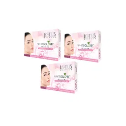 Lotus Herbals Whiteglow Set Of 3 Insta Glow 1 Facial Kit -40g Each-picture-22