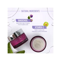 Lotus Herbals YouthRx Firm & Bright Night Cream with Bakuchiol Retinol & Vitamin C - 50g image 2