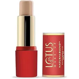 Lotus Makeup NaturalBlend Swift Make Up Stick Creamy Peach | SPF 15 | Full Coverage | Weightless Texture | 10g-picture-34