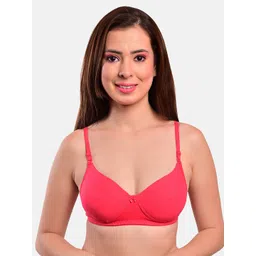 LOTUSLEAF Women Red Bra-picture-14