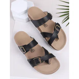 LOUD POUT Women Open Toe Flats with Buckles-picture-11