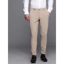 Louis Philippe Ath.Work Men Comfort Tapered Fit Trousers-picture-19