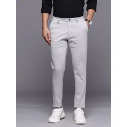 Louis Philippe Ath.Work Men Comfort Tapered Fit Trousers-picture-39