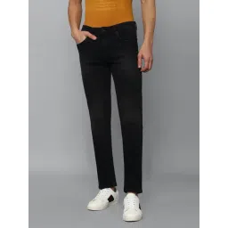 Louis Philippe Jeans Black Cotton Slim Fit Jeans-picture-38