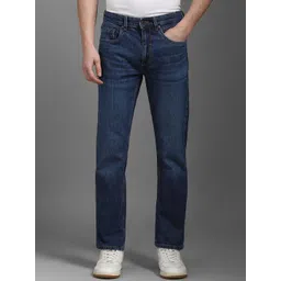 Louis Philippe Jeans Men Cotton Slim Fit Light Fade Jeans-picture-23