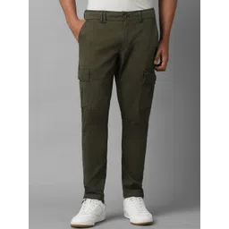 Louis Philippe Jeans Men Slim Fit Cargos Trousers-picture-18